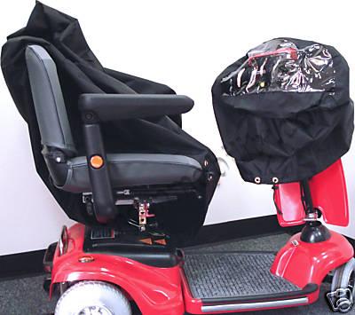 2 Piece Tiller and Seat Scooter Cover
