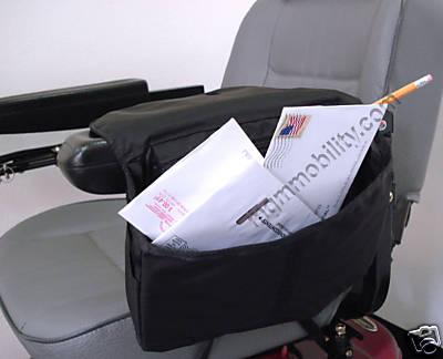 Power Wheelchair/Scooter Deluxe Armrest Pocket Bag Power Wheelchair/Scooter Deluxe Armrest Pocket Bag