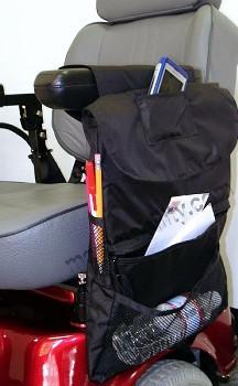 New Power Wheelchair/Scooter X Large Armrest Bag