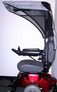 New Scooter Vented Canopy For Power Wheelchairs